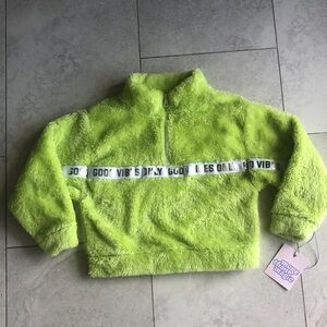 - More Than Magic zippered kids sweatshirt